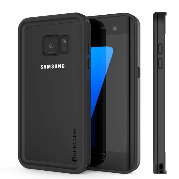 punkcase Galaxy S7 Edge Extreme Serisi Su Geirmez Klf-Black