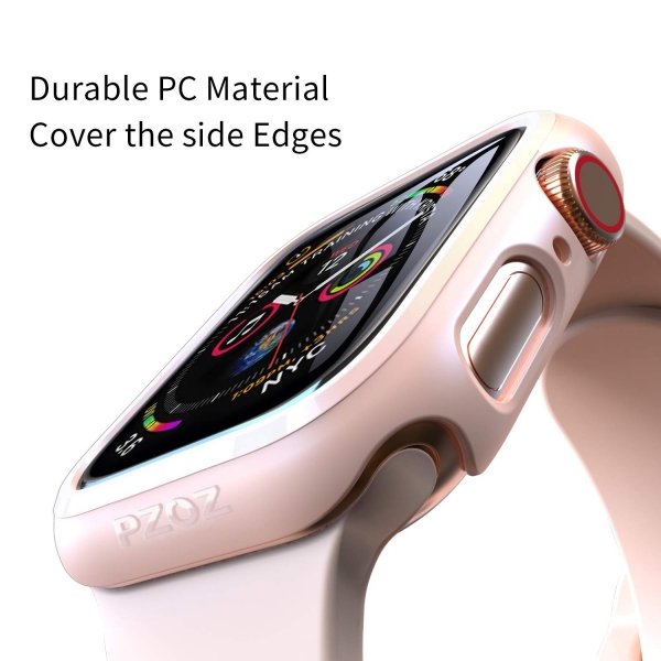 pzoz Apple Watch 4 Koruyucu Klf (40mm)-Pink