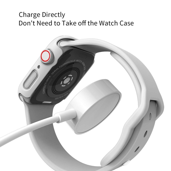 pzoz Apple Watch 4 Koruyucu Klf (40mm)-White