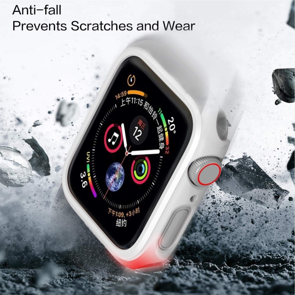 pzoz Apple Watch 4 Koruyucu Klf (44mm)-White