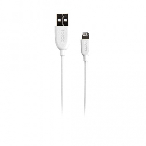 Spada Lightning Mfi Lisansl arj ve Senkronizasyon Kablosu 1 metre (Beyaz)