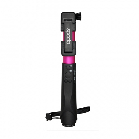 Spada Mini Monopod Selfie Stick M201-Pembe