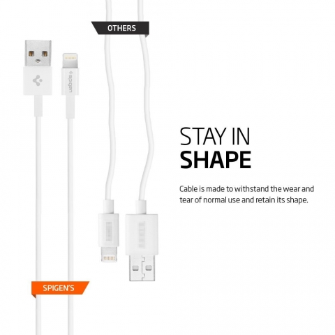 Spigen C10LS Apple Lightning arj Kablosu Made For Apple - SGP11575