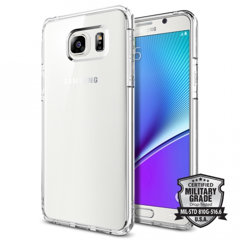 Spigen Galaxy Note 5 Case Ultra Hybrid (MIL-STD-810G)-Crystal Clear