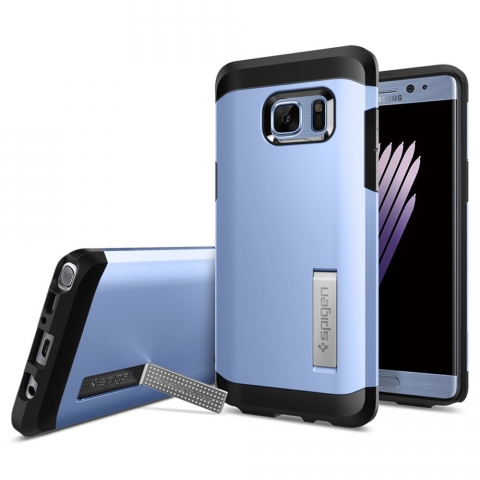 Spigen Galaxy Note 7 Case Tough Armor-Blue Coral