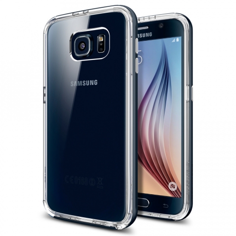 Spigen Galaxy S6 Neo Hybrid CC Klf-Metal Slate