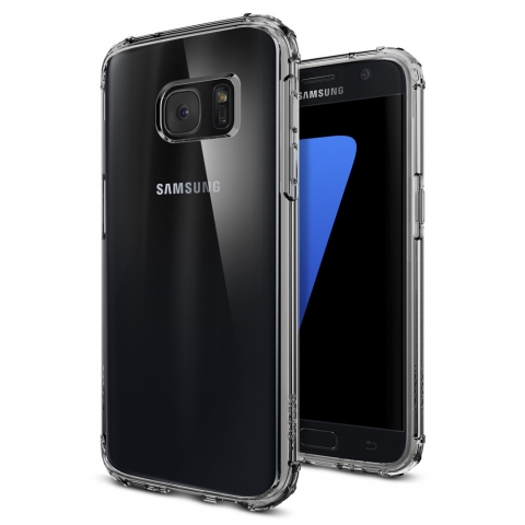 Spigen Galaxy S7 Case Crystal Shell-Dark Crystal