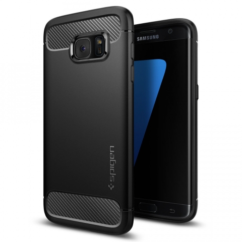 Spigen Galaxy S7 Edge Case Rugged Armor (MIL-STD-810G)