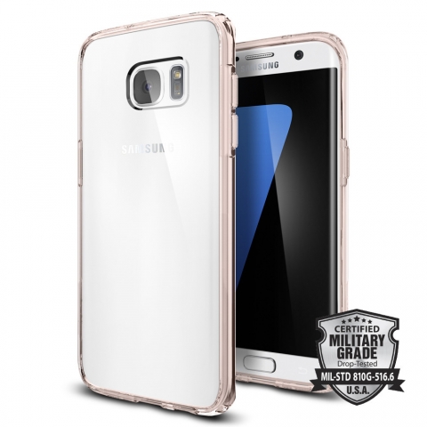 Spigen Galaxy S7 Edge Ultra Hybrid (MIL-STD-810G) Klf-Rose Crystal