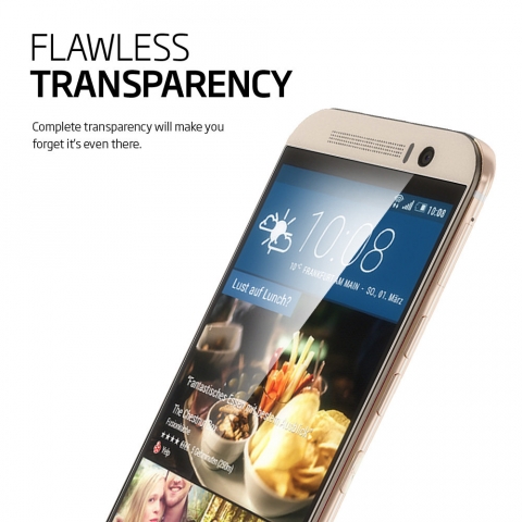 Spigen HTC One M9 Screen Protector Crystal (3 Adet n Ekran Koruyucu Film)