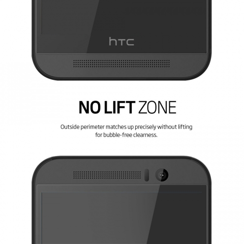 Spigen HTC One M9 Screen Protector Crystal (3 Adet n Ekran Koruyucu Film)