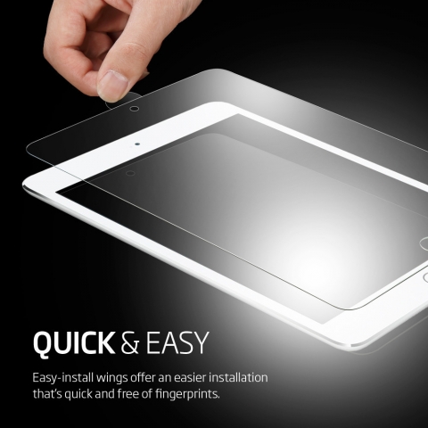 Spigen iPad Pro GLAS.tR SLIM Cam Ekran Koruyucu - SGP11802