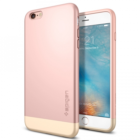 Spigen iPhone 6/6S PLUS Case Style Armor-Rose Gold