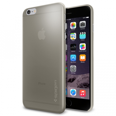 Spigen iPhone 6/6S Plus Case Air Skin Klf 0.4 mm-Gray
