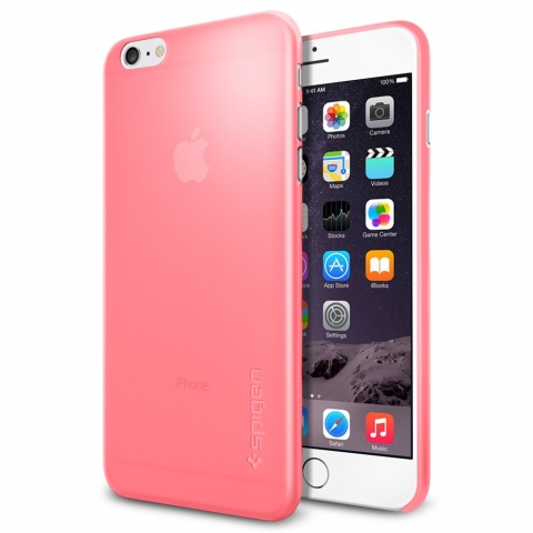 Spigen iPhone 6/6S Plus Case Air Skin Klf 0.4 mm-Azalea Pink