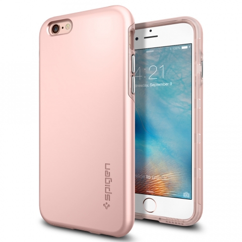 Spigen iPhone 6S / 6 Thin Fit Hybrid Klf-Rose Gold