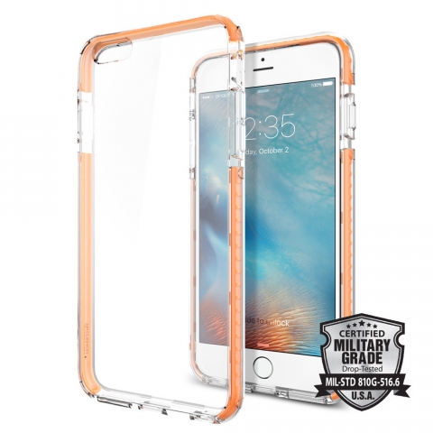 Spigen iPhone 6S / 6 PLUS Ultra Hybrid TECH K�l�f-Crystal Orange