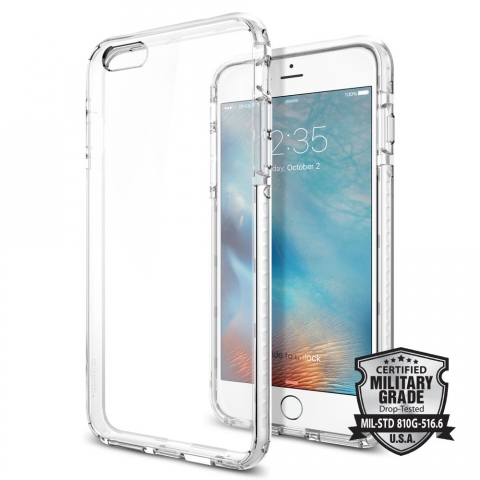 Spigen iPhone 6S / 6 PLUS Ultra Hybrid TECH K�l�f-Crystal White