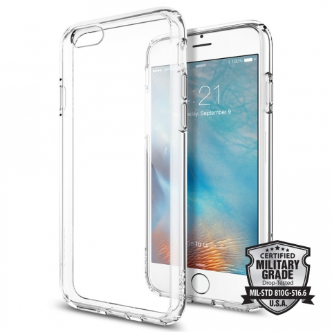 Spigen iPhone 6s / 6 Ultra Hybrid (MIL-STD-810G) Klf-Crystal Clear