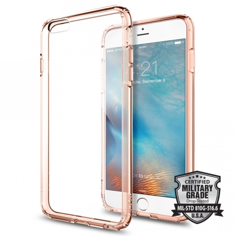 Spigen iPhone 6S Plus / 6 Plus Ultra Hybrid (MIL-STD-810G) Klf-Rose Crystal