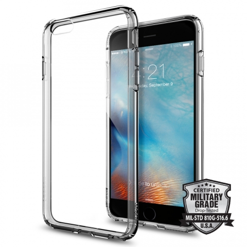 Spigen iPhone 6S Plus / 6 Plus Ultra Hybrid (MIL-STD-810G) Klf-Space Crystal