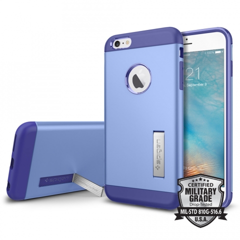 Spigen iPhone 6 / 6S Plus Slim Armor (MIL-STD-810G) Klf-Violet