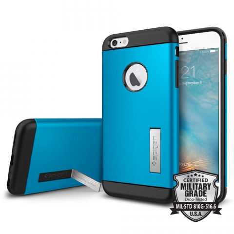 Spigen iPhone 6 / 6S Plus Slim Armor (MIL-STD-810G) Klf-Electric Blue