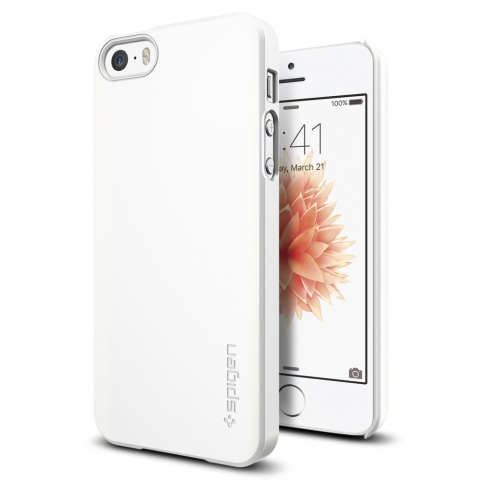 Spigen iPhone SE/5S/5 Thin Fit-Shimmery White