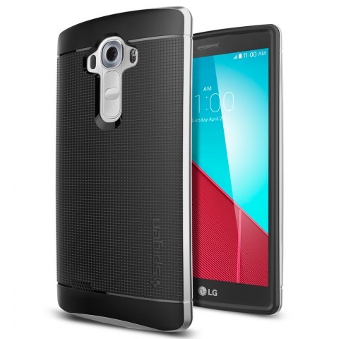 Spigen LG G4 Case Neo Hybrid-Satin Silver