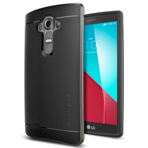 Spigen LG G4 Case Neo Hybrid-Gun Metal