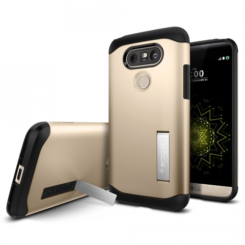 Spigen LG G5 Slim Armor K�l�f-Champagne Gold