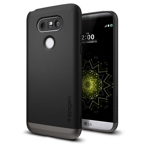 Spigen LG G5 Style Armor-Black