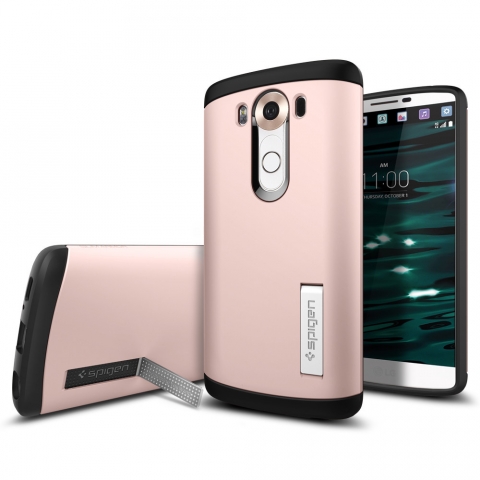 Spigen LG V10 Slim Armor Klf-Rose Gold