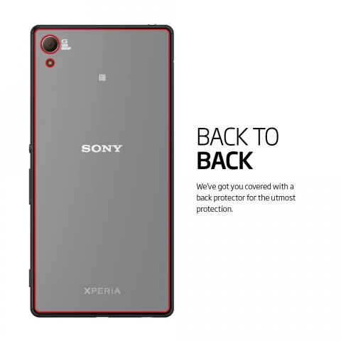 Spigen Sony Xperia Z3+/Z4 Screen Protector Crystal (2 n ve 1 Arka Ekran Filmi)