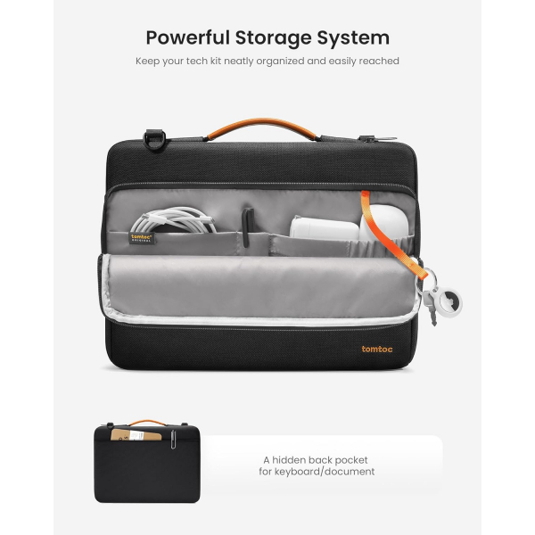 tomtoc 360 MacBook Air/Pro M1/M2 Uyumlu Askl Laptop antas(16 in)