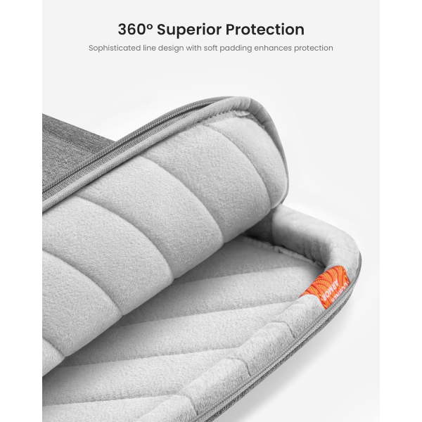 tomtoc 360 MacBook Air/Pro M1/M2 Uyumlu Askl Laptop antas(16 in)-Gray