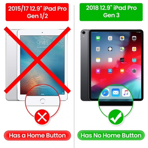 Tomtoc iPad Pro Omuz antas (12.9 in)(2018)