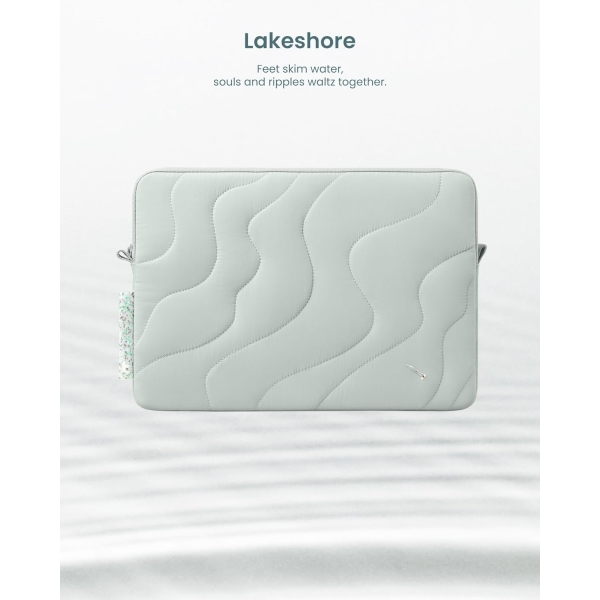 tomtoc 360 Terra Puffy MacBook Air Uyumlu anta(15 in)-Lakeshore