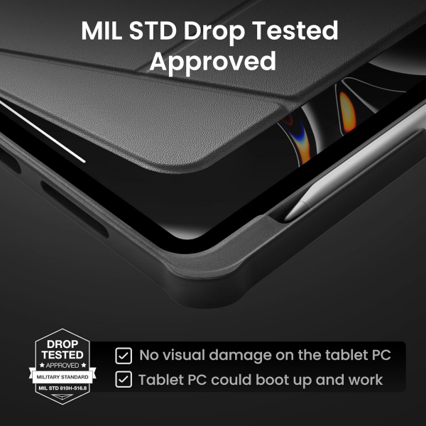 tomtoc Apple iPad Pro M4 Inspire-Pivot Klf (13 in)