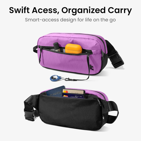 tomtoc Aviator-T35 X-Pac Aksesuar antas(3.5L)-Purple