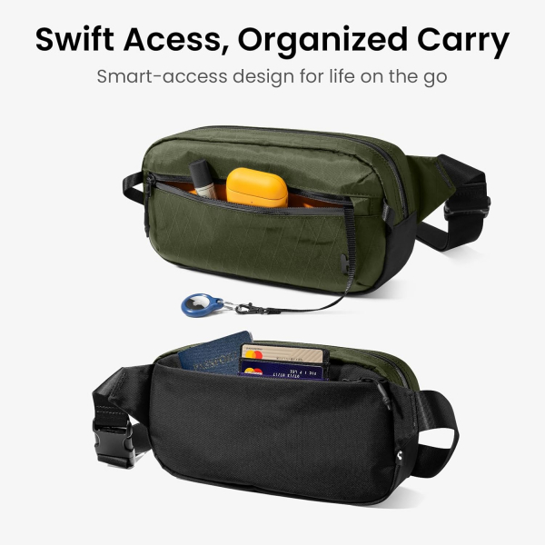 tomtoc Aviator-T35 X-Pac Aksesuar antas(3.5L)-Olive