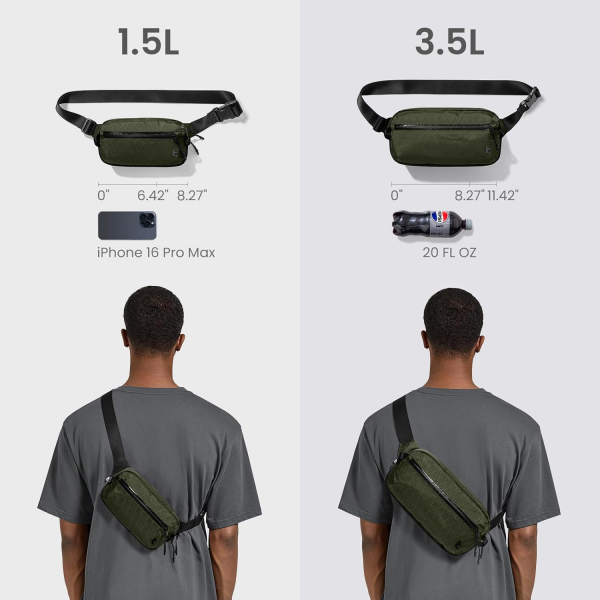 tomtoc Aviator-T35 X-Pac Aksesuar antas(3.5L)-Olive