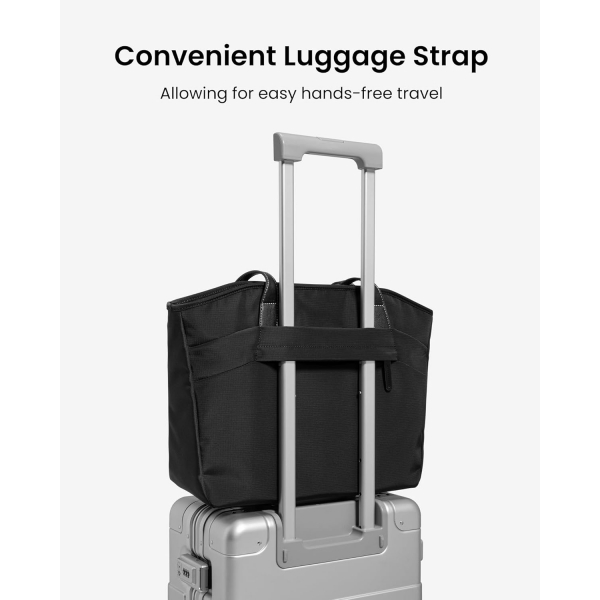 tomtoc Versatile-T23 Tote Laptop antas (15-16 in)-Black 