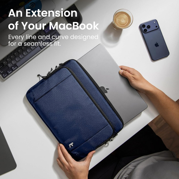 tomtoc Essence A34 Laptop �antas� (13 in�)-Navy Blue