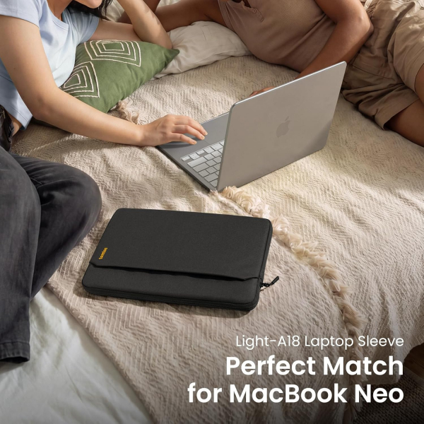 tomtoc Light A18 MacBook Neo Laptop �antas� (13 in�)-Black