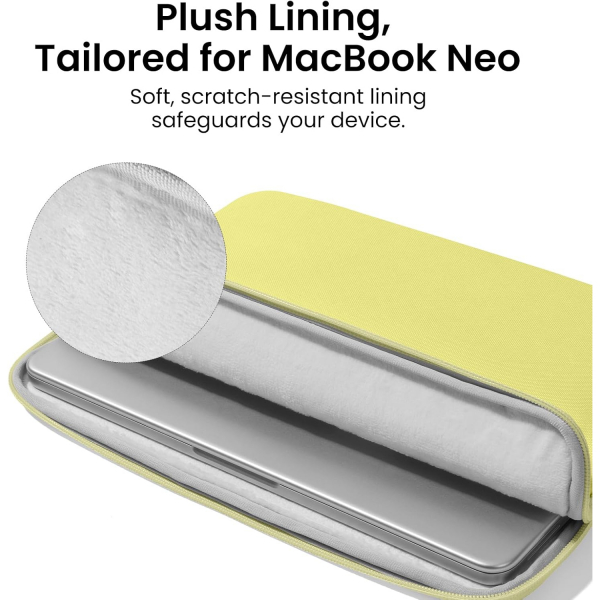 tomtoc Light A18 MacBook Neo Laptop �antas� (13 in�)-Citrus