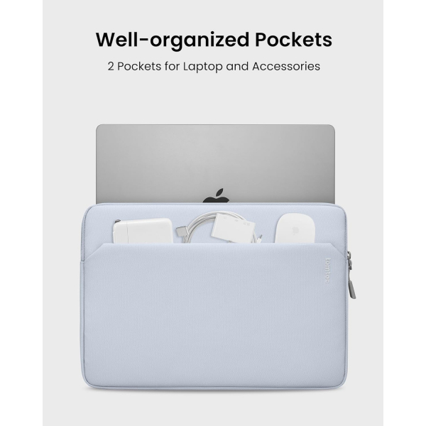 tomtoc Light A18 Slim Laptop �antas� (14 in�)-Light Blue