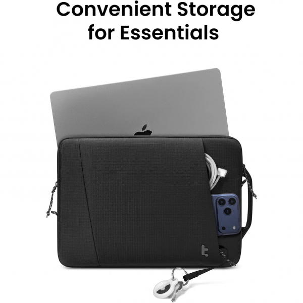 tomtoc 360 koruyucu laptop �antas� (14in�)-Black