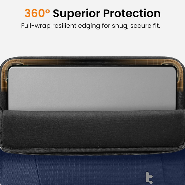tomtoc MacBook Pro M5/Pro Max 360 K�l�f (16in�)-Navy Blue