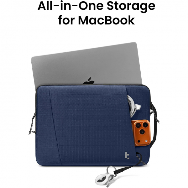 tomtoc MacBook Pro M5/Pro Max 360 K�l�f (16in�)-Navy Blue